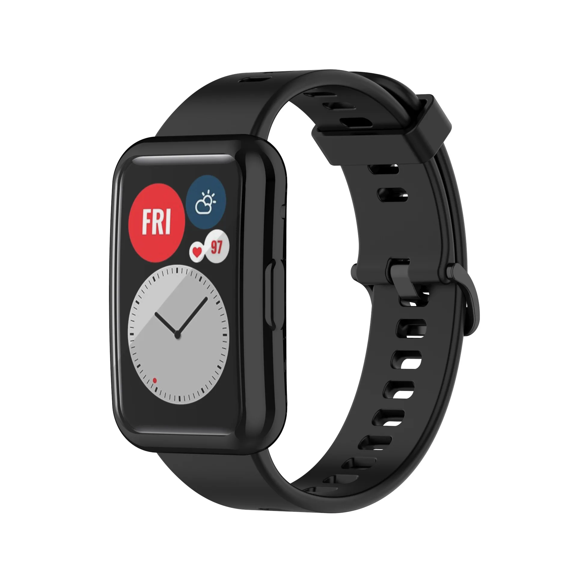 Soft TPU High definition Clear Protective Film For Huawei Watch Fit Special Edition Full Screen Protector Cover Case