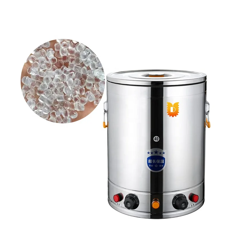 40L Hot Automatic Mini Recycling Plastic Granules Melter Waste Plastic Melting Machine For Trade