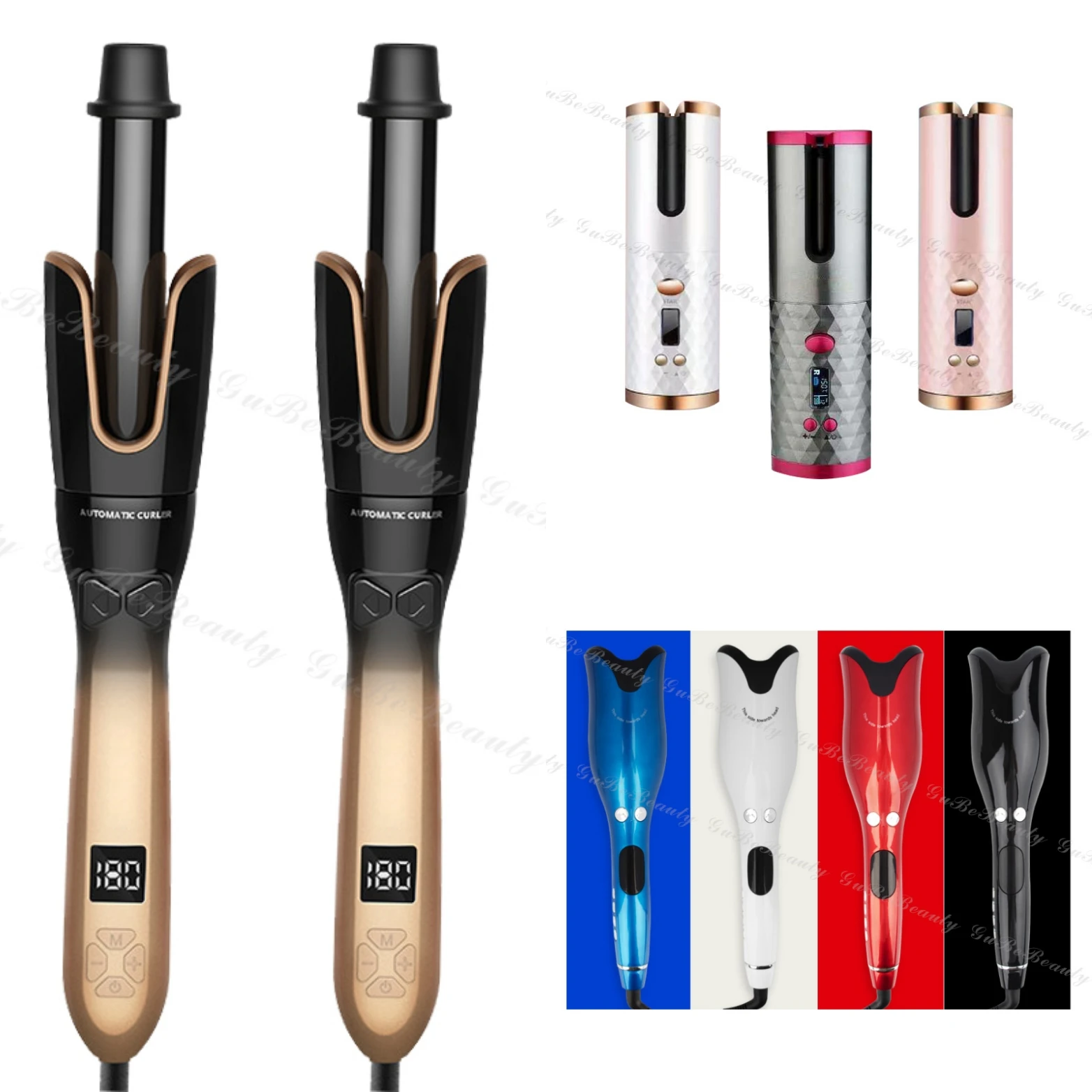 Gubebeauty top sell professional  iron intelligent hair curler automatic curling iron hair dryer for DIY hairstyles with FCC&CE