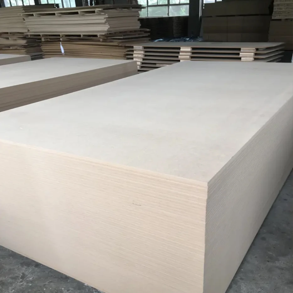 1245x2465 Mm Plain Mdf Panel Fibreboard Mdf Board 13mm 16mm 19mm Export To Canada Market