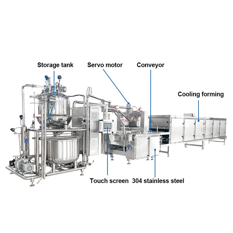 ORME Confectionery Sour Candy Forming Automatic Coconut Bonbon Manufacturing Jelly Gummy Make Machine Price