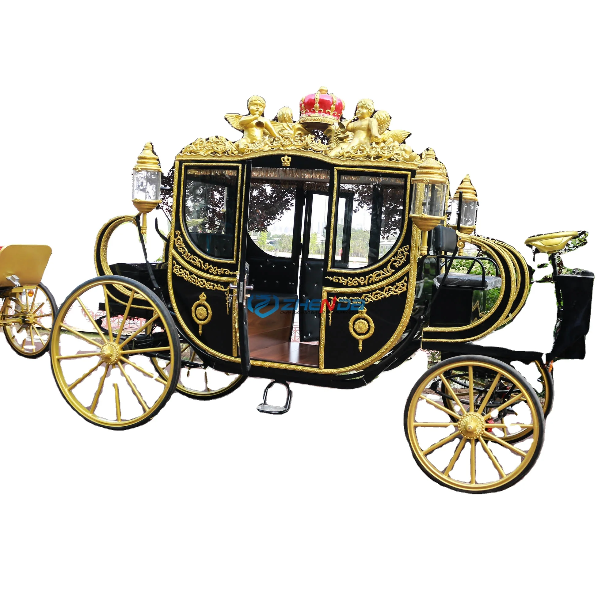 Best Selling Black Victorian Royal Carriage for Sale