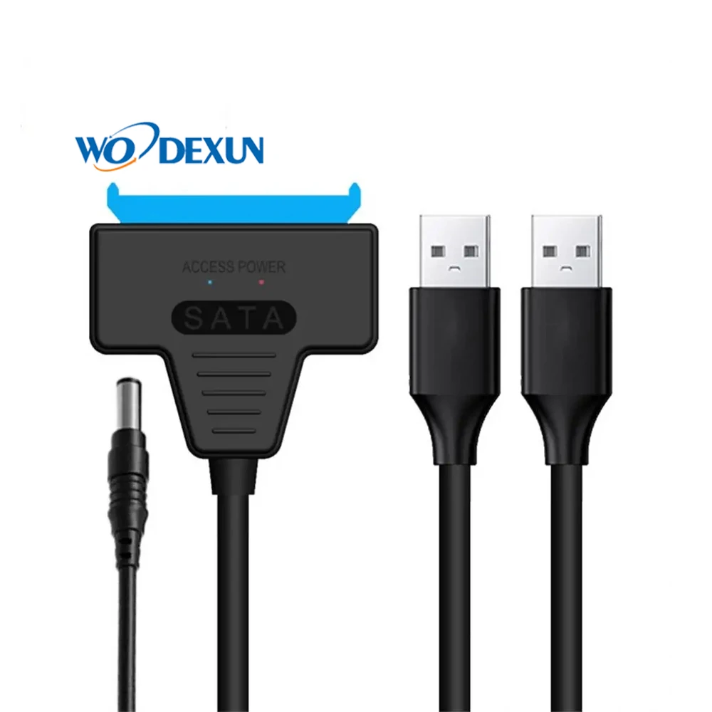 SATA к USB 3 0/USB кабель 2 0 адаптер Поддержка 5 дюймов/3 дюймов внешний жесткий диск SSD HDD Sata III Dc Power