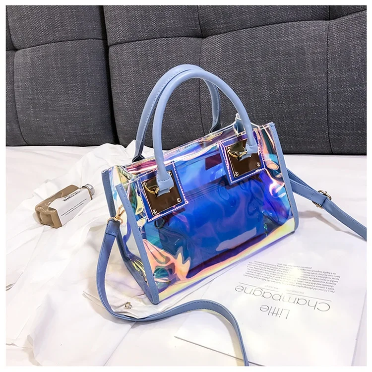 Hot Sell Silicone PVC Shoulder Bag Jelly Purse Luxury Ladies Woman Fashion Cheap Handbag