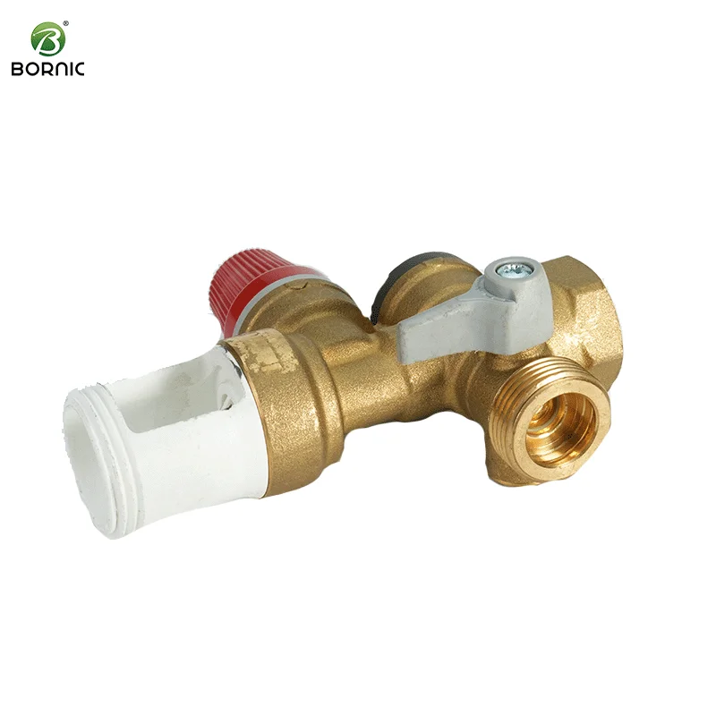 CW617N Brass Pneumatic Safety Relief Valve for Steam Boiler Gas Application General Type