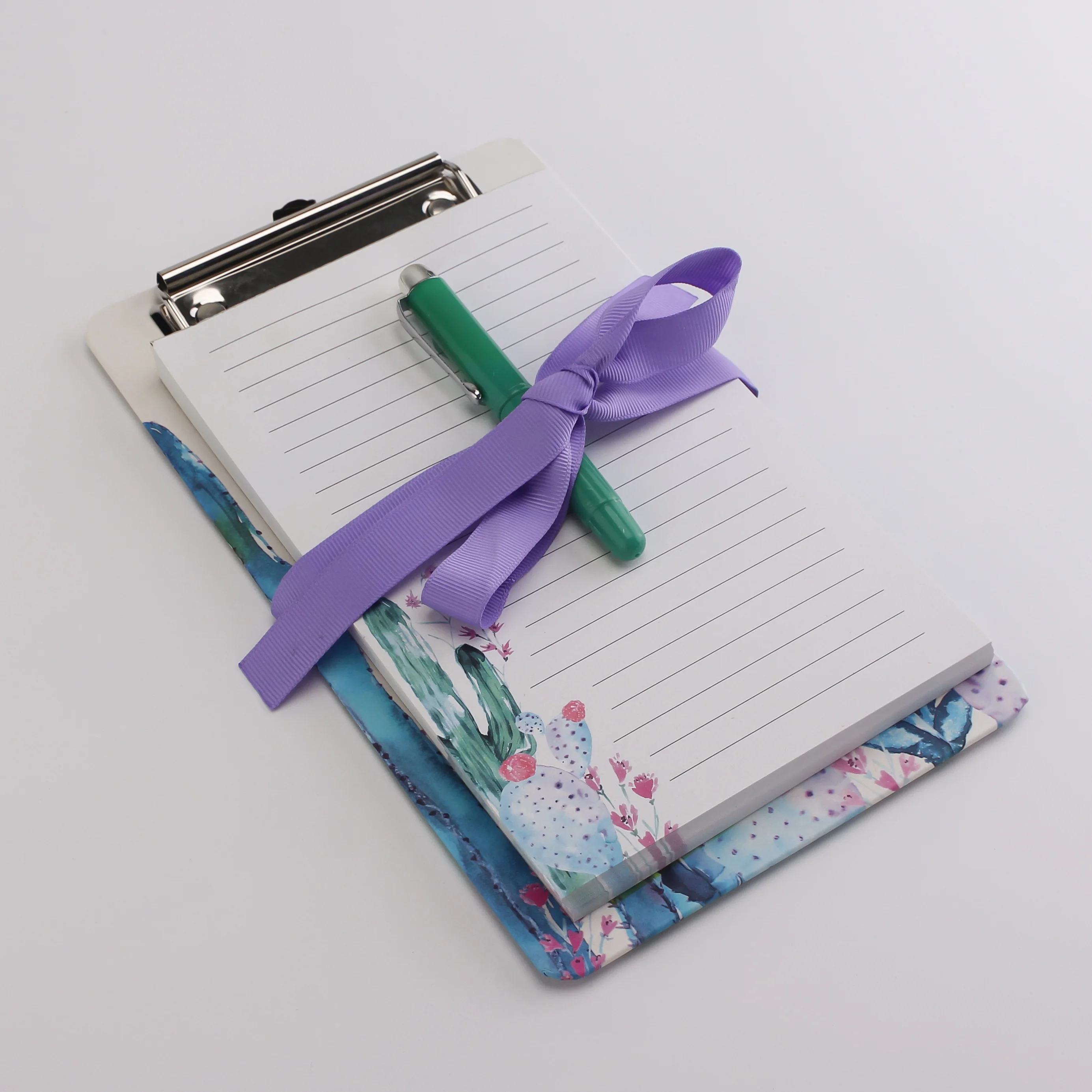 Notebook and Notepad set with clipboard ballpoint pen