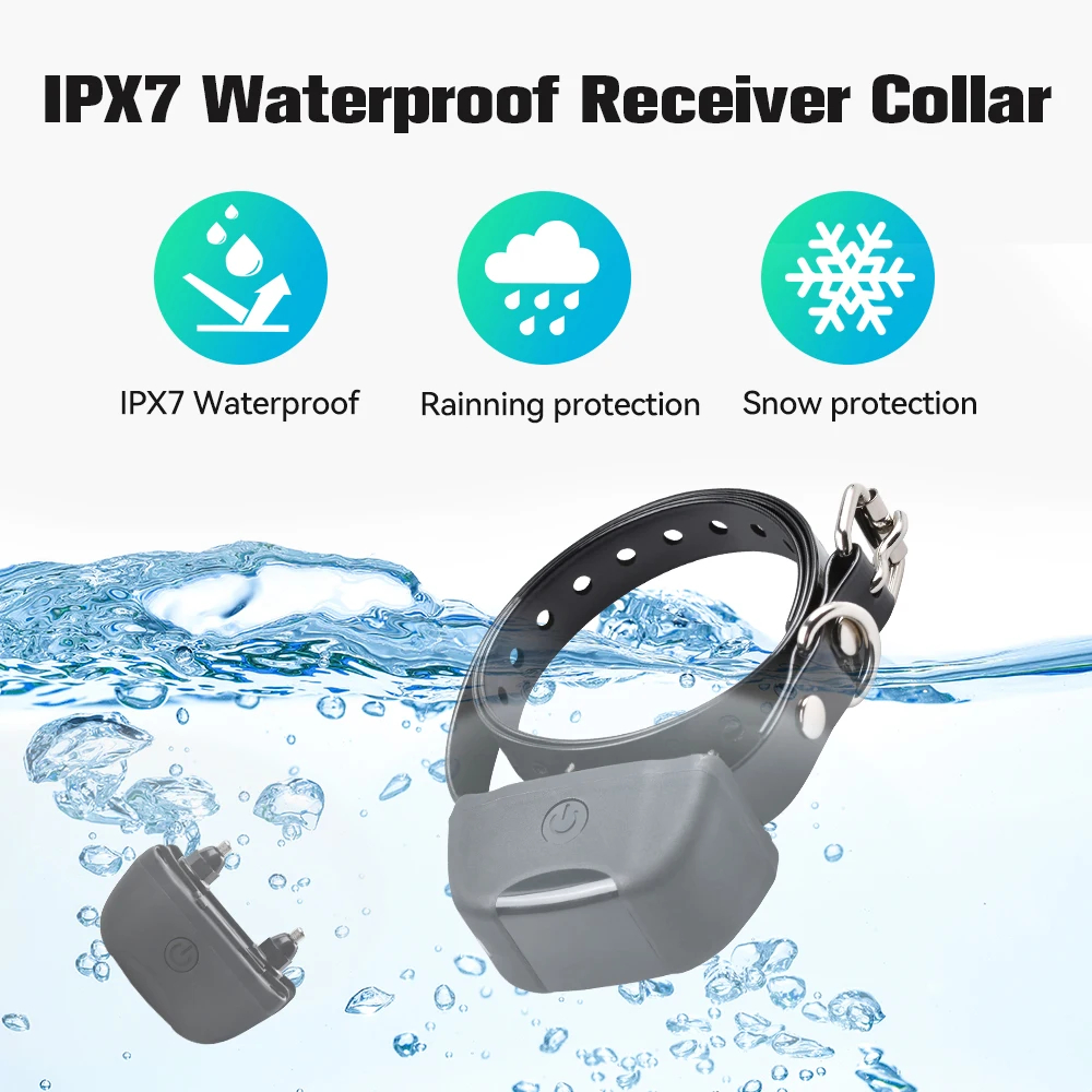 New Pet containment system easy operated rechargeable Waterproof underground electronic dog fence system with small dog collar