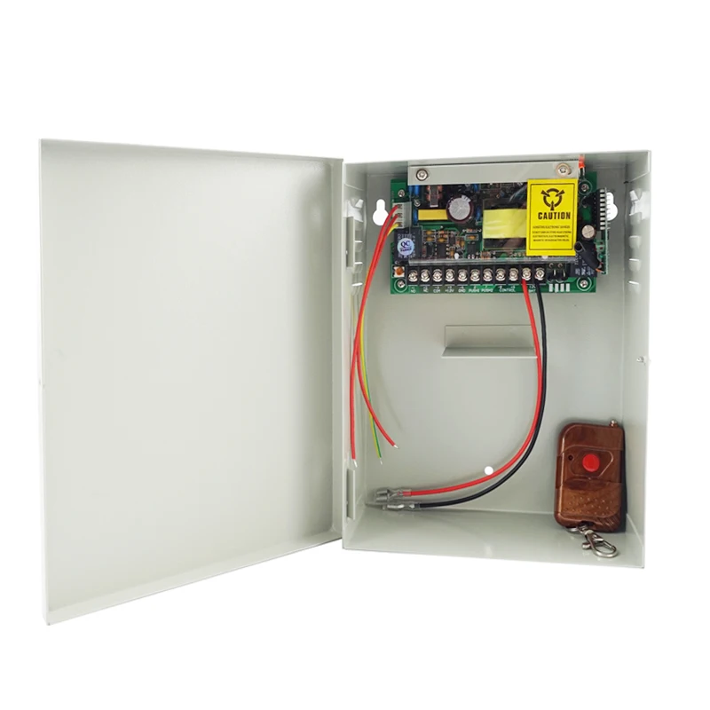 SMQT Wholesaler Price DC 12V 3A/5A door access control power supply with remote controller