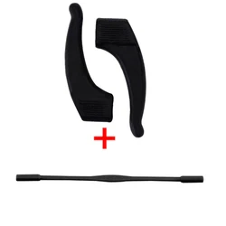 Adjustable Color Elastic Silicone Sport Using Anti-Slip Ear Hook For Glasses Reading Glasses Anti Slip Hook For Sunglasses