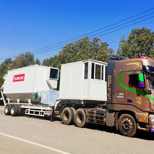 30TPH Small Mobile Hot Mix Asphalt Plant