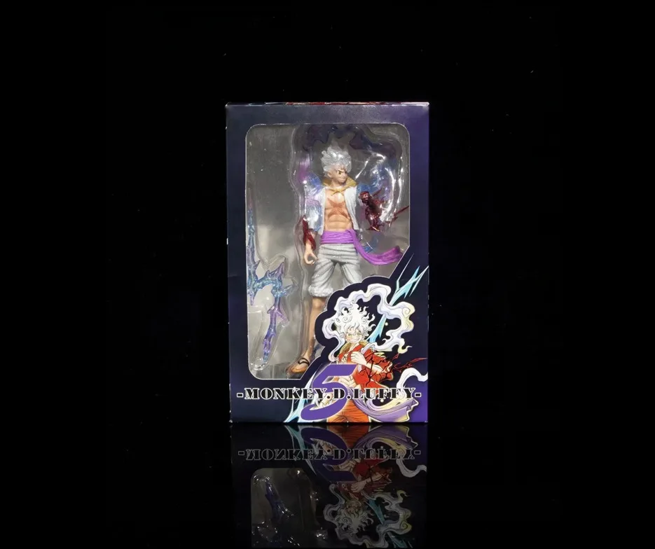 21CM 2 Colors One Piece Gk Sun God Fifth Gear Luffy Anime Figure Model Ornament PVC Action Figures Doll Gift