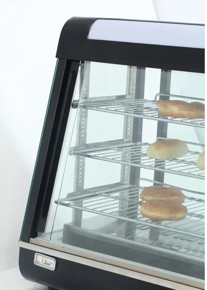 
2020 Curved Glass Electric Food Warming Display Showcase/High Efficiency Food Warmer 