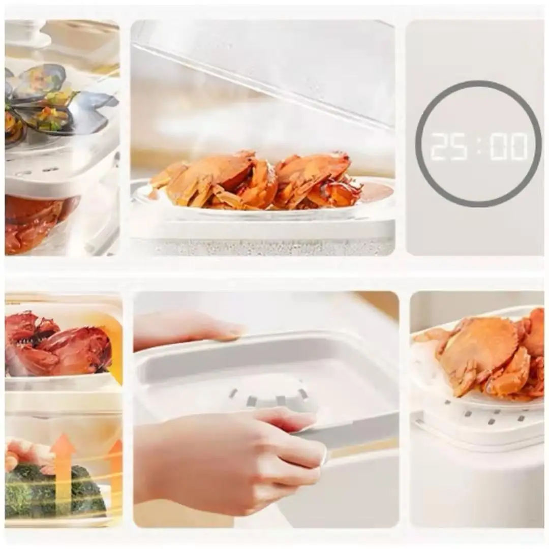 Tommygo Electric steamer multifunctional household automatic power-off large capacity steamer steamer