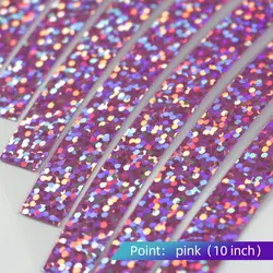 10 Inch 18 Inch Tire Decoration Rim Reflective Universal Waterproof Fashion Colorful PVC Motorcycle Wheel Stickers