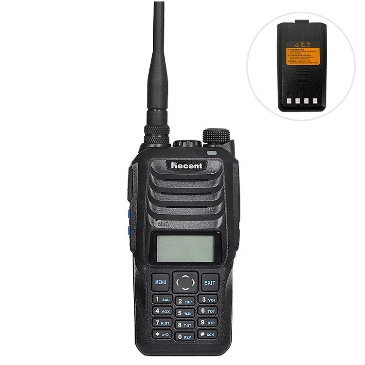  Невероятно безопасная ATEX Взрывозащищенная VHF UHF аналоговая Двухдиапазонная рация Ручной приемопередатчик портативная