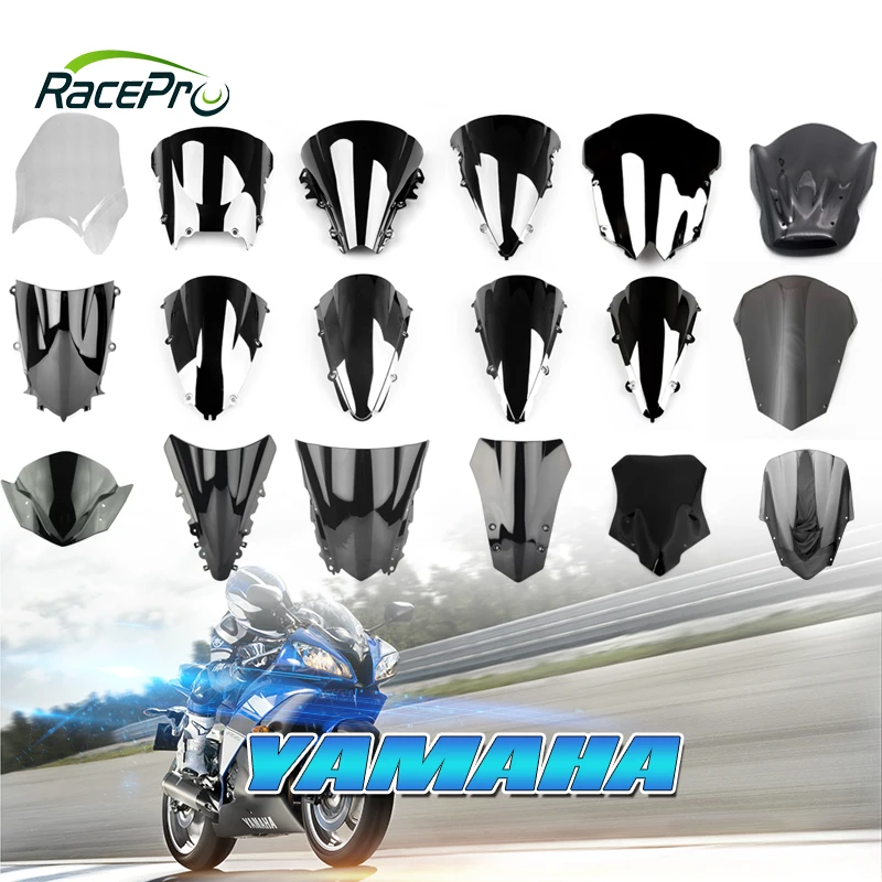 Racepro Wholesale OEM ODM Universal ABS Motorcycle Windscreen Windshield Covers Screen Windproof Deflector For Harley Bmw Honda