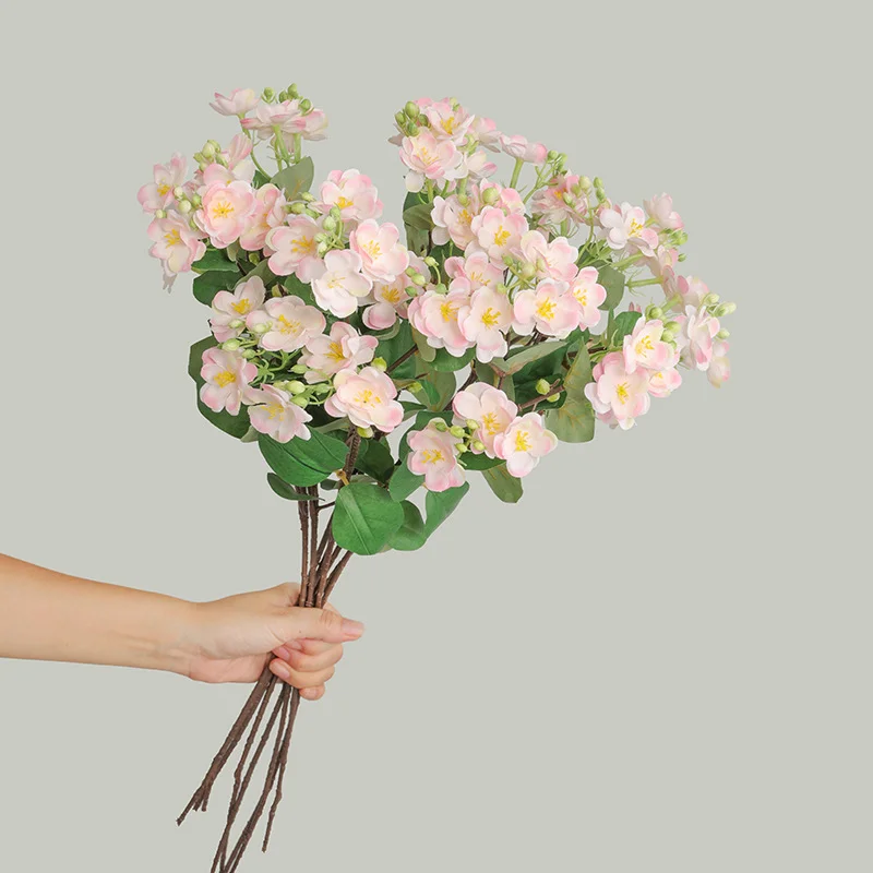 New design artificial winter jasmine flower for Home Wedding Garden Decoration