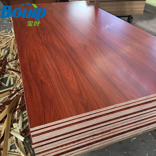 
High Quality E0 Class Ecofriendly Melamine Plywood 