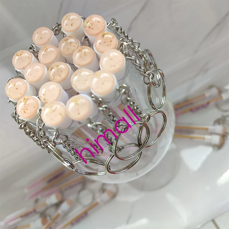 Бесплатная частная торговая марка, индивидуальные бриллиантовые палочки для ресниц, кисть для туши, отдельные тубы, кисти для ресниц