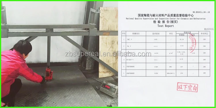 SiC Sintered Silicon Carbide Ceramic Beam and Square Tube