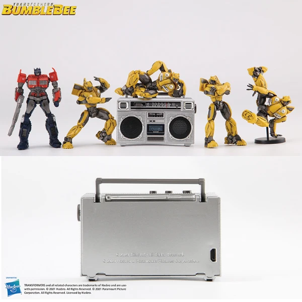  Авторизованный трансформатор Hasbro мини-кассета bumblebee bluetooth-динамик FM-радио с игрушками в подарок или