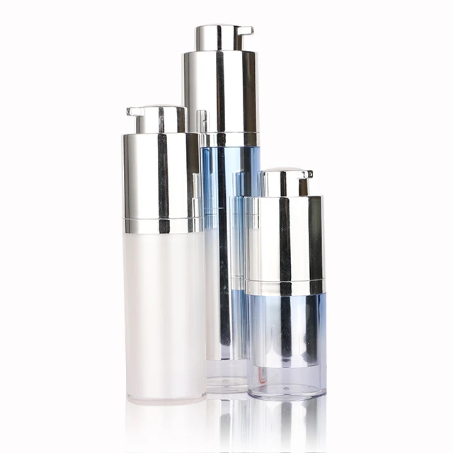 Acrylic Skincare Cosmetic Airless Dispenser Twist Lotion Pump Bottle