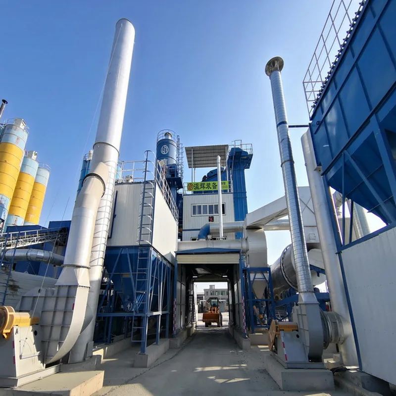 120t/h asphalt batched mixing plant