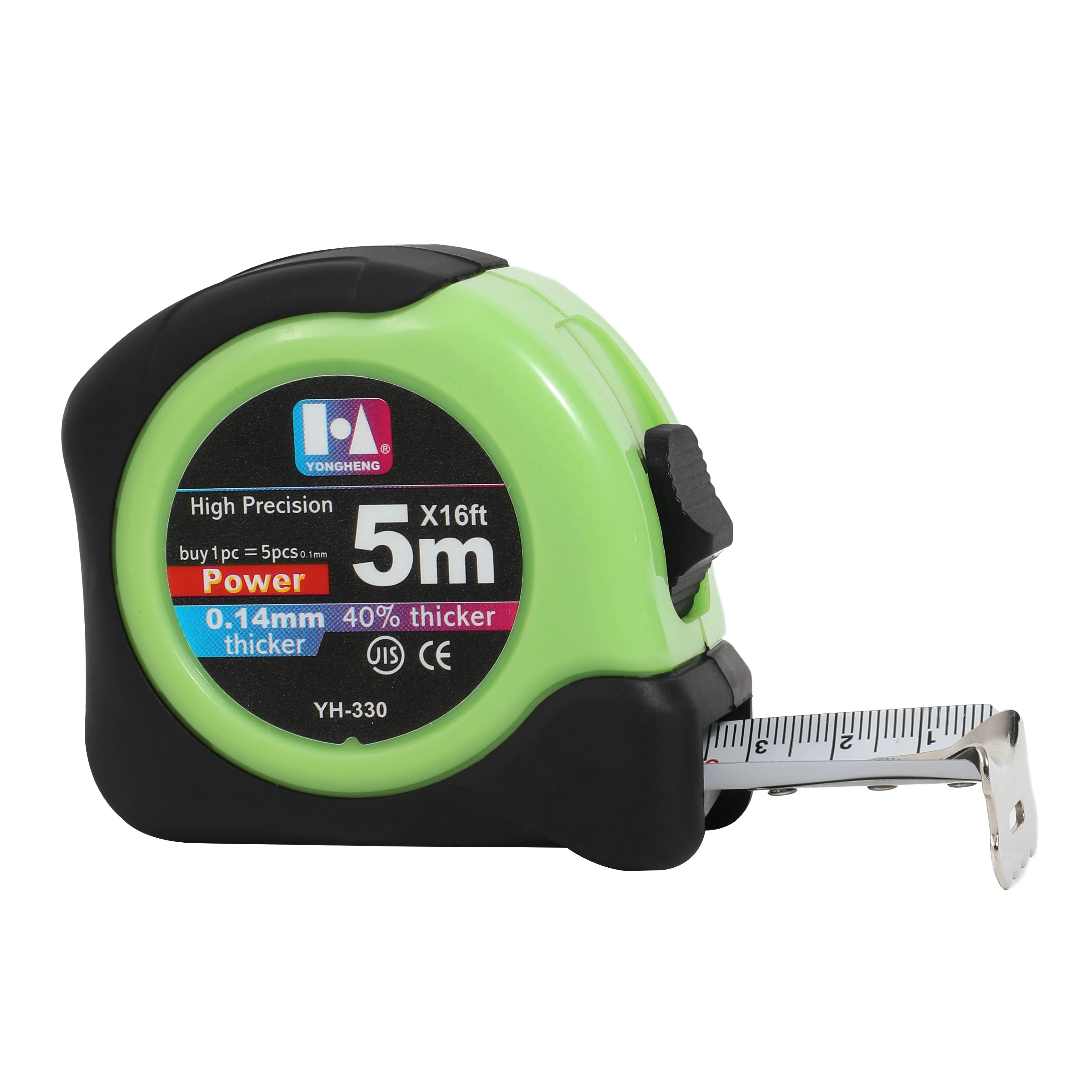 Heavy Duty Scale Steel Tape Steel Meter And Inch Measurements Retractable Ruler For Measuring