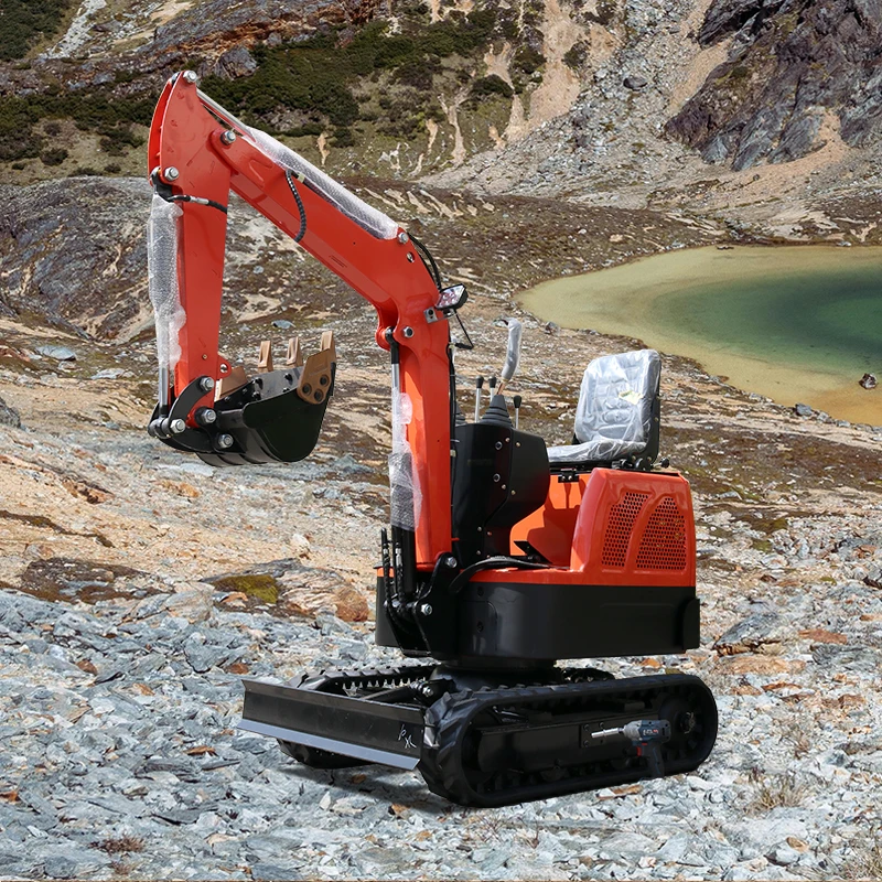 Free Shipping EPA Euro 5 1.8Ton Mini Excavator with Free after Sale Farm Used Crawler Excavator 1Ton Operating Weight