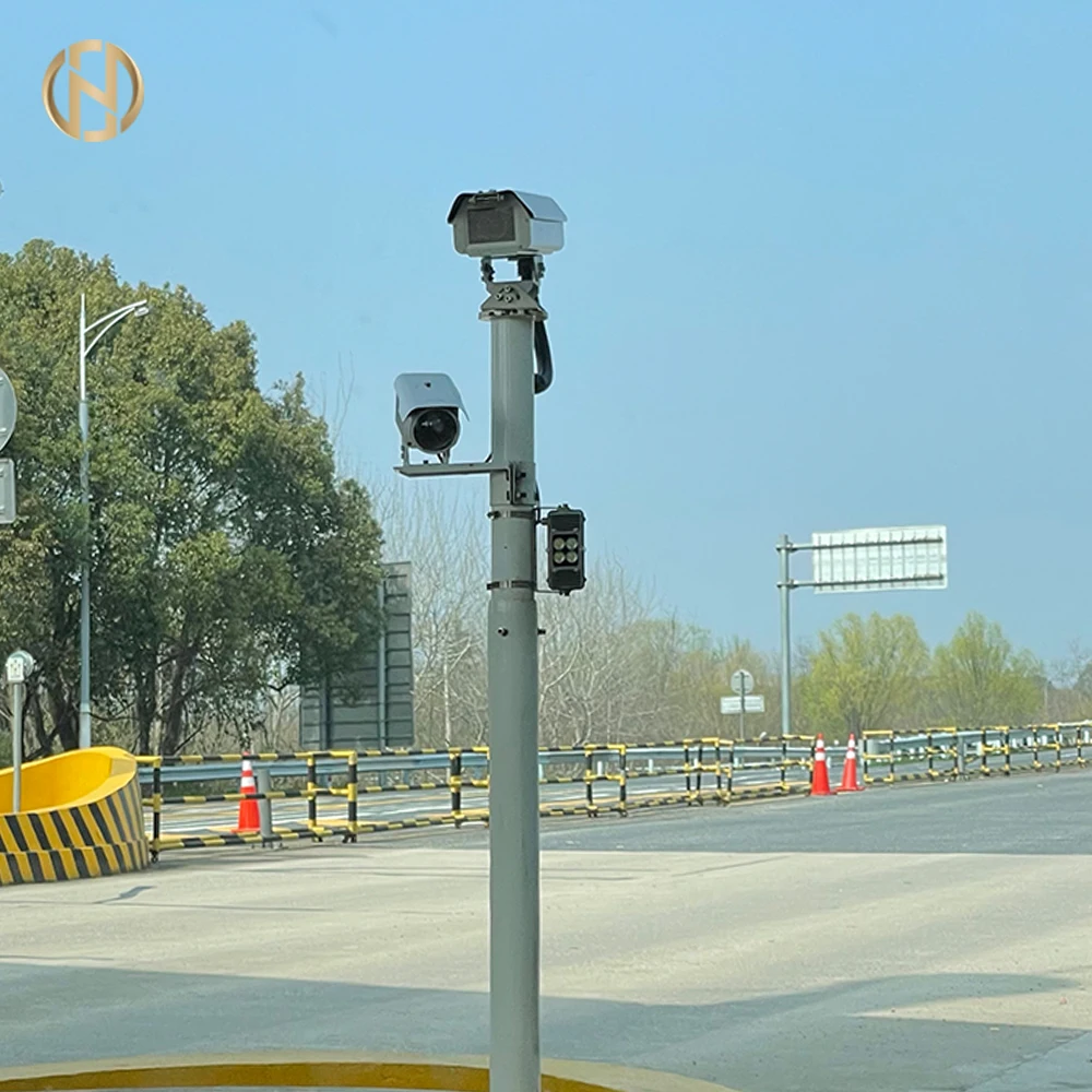 Yixing Futao Polygonal Pole With Cctv Camera Mast Column