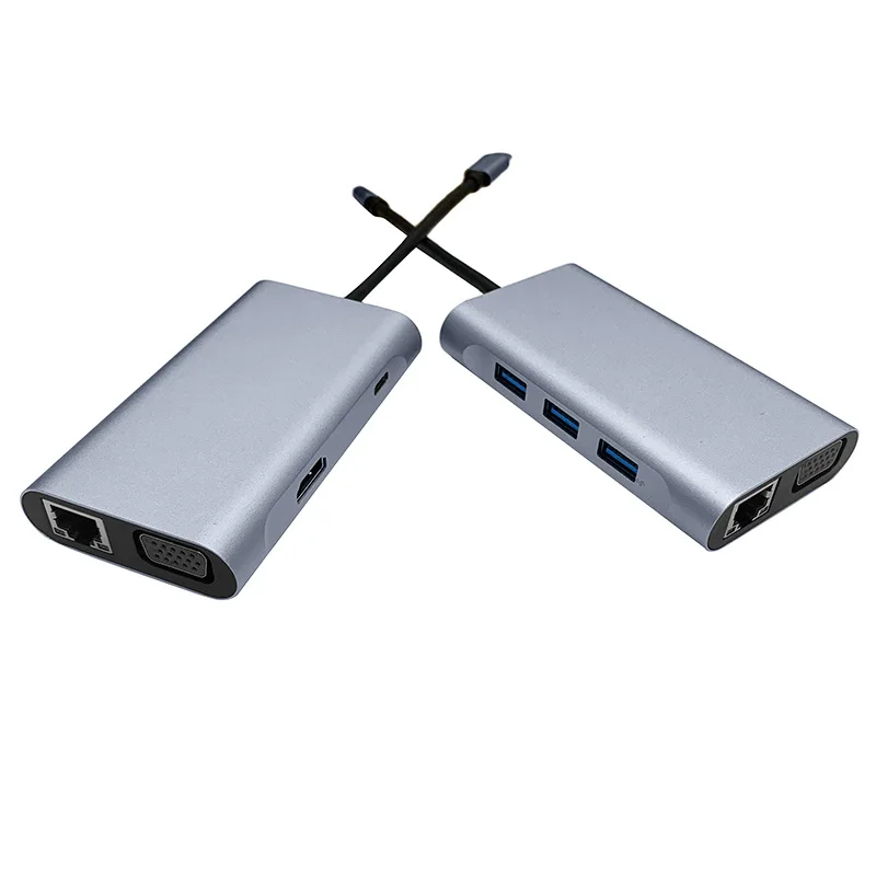 7 in 1 multi hub 8 in 1 type c hub usb 3.0 hub 7 ports pd 87w fast charging