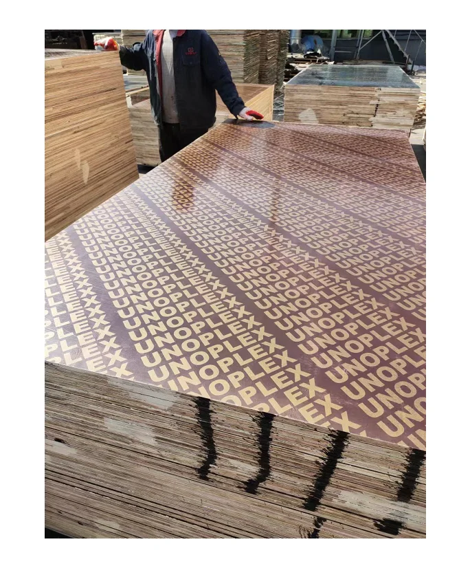 Hot sale red laminated plywood for building construction office buildings