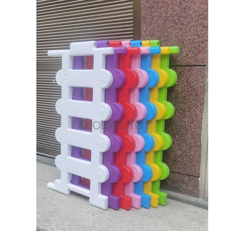 Soft play packages set up plastic gate fence baby play pen kiddie fence white door