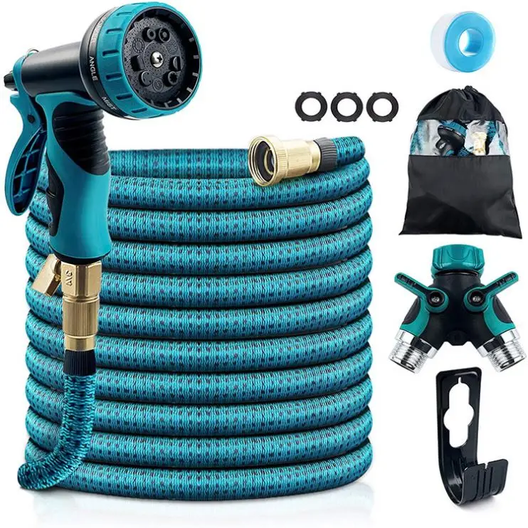 Expandable Garden Hose 15 M With 7-Function Spray Gun ,Gartenschlauch 15 M