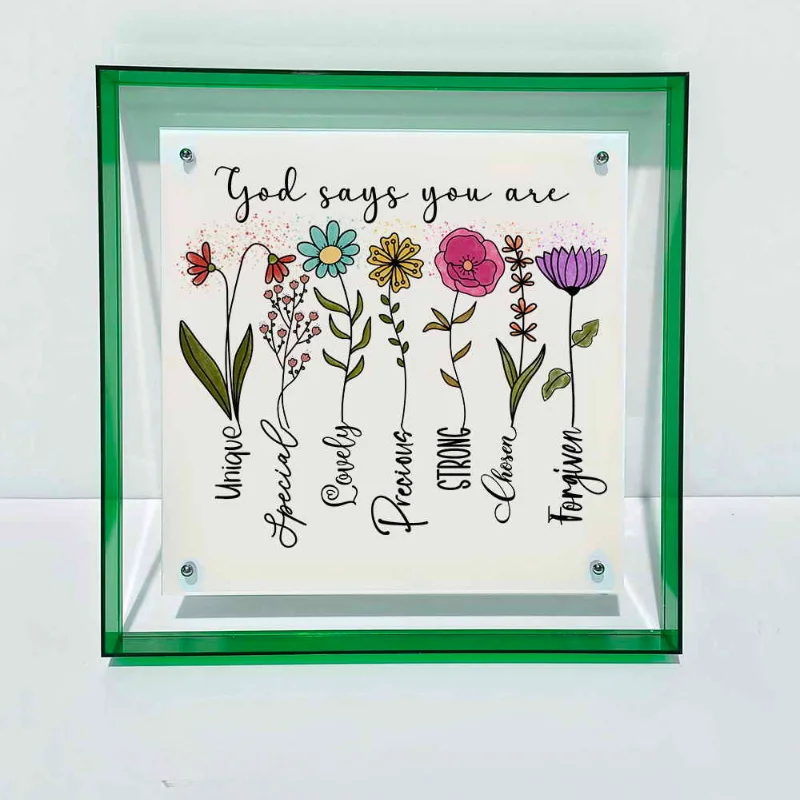 Customized 3D photo mural Blue sky White cloud Lake Water tree Flower natural landscape Oil painting Wall decor Frame painting