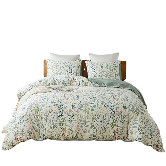 Wholesale Comforter Sets Bedding Fitted Bed Sheet Set 100% Polyester Luxury Duvet Cover Set 4 Piece