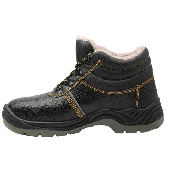 SJ NO.8762 protective shoe for men covered with a thick warm lining