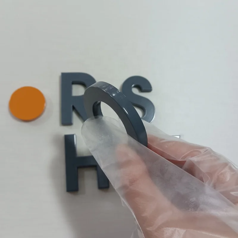 Kexian Custom Laser Cut Non Illuminated 3d Crystal Acrylic Letters Interior Company Name Wall Sign For Business