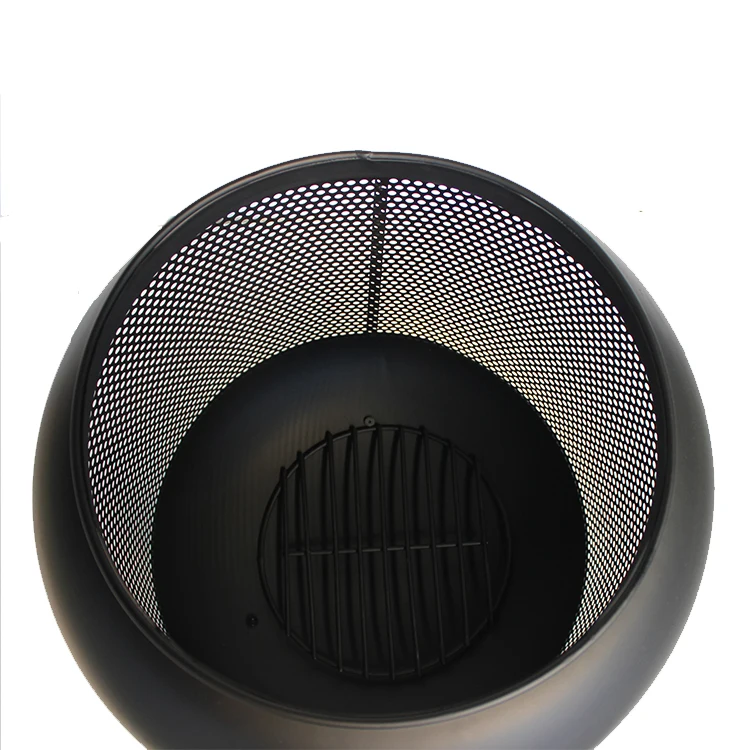 USA style outdoor high quality wood fire basket for heating or dining