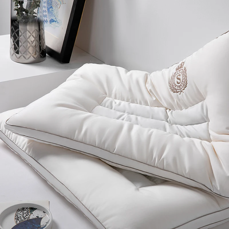 Gifts 100% Cotton Fabric Cassia seed Soy Protein Filling Health Care Home Pillow