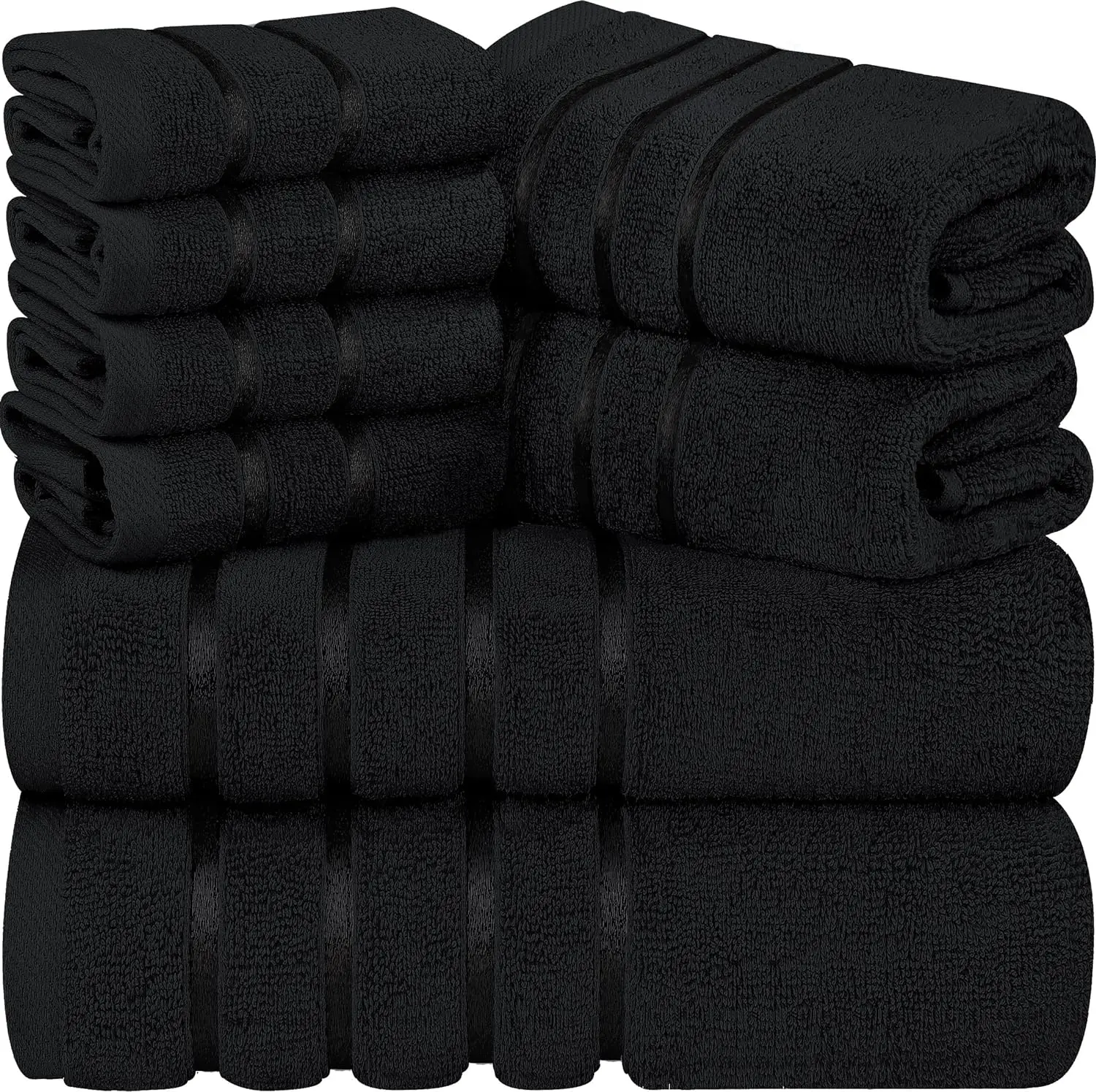 Premium Quality Solid Color 100% Cotton Bath Towel Sets /Face Towel/ Hair Towel