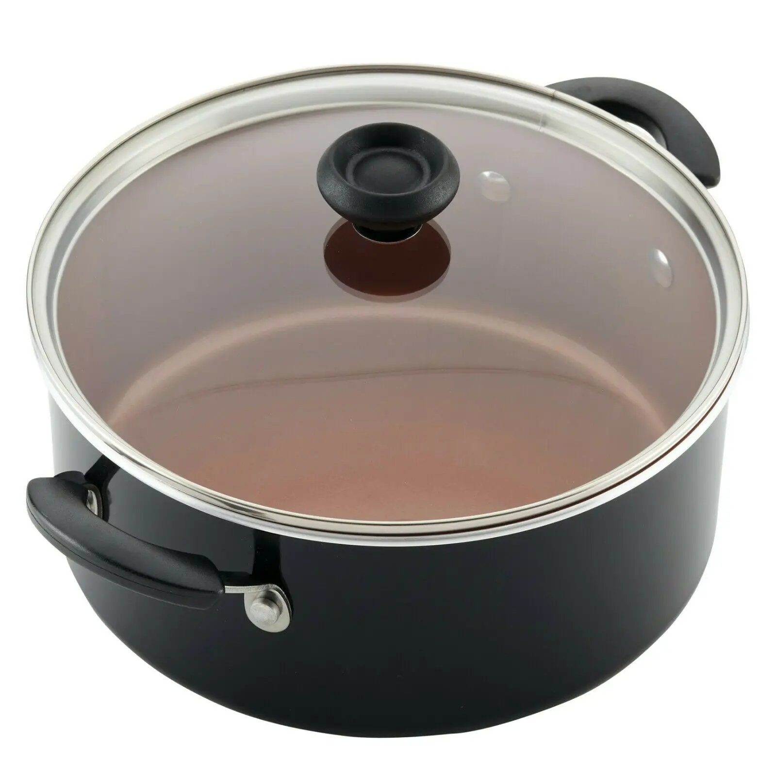 New Fashion aluminum copper cookware set Durable home daily Cooking nonstick pots and pan set