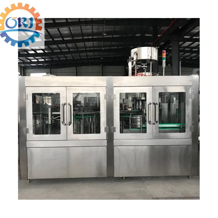 Caper in water filling and sealing machine can soda washing bubble
