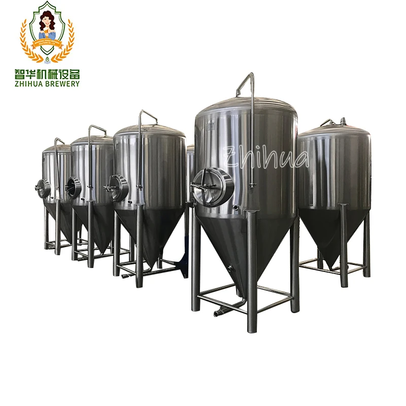 Stainless Steel Beer Production Machine for Restaurant Attached With Mash Tun Lauter Tank and Fermenter 800L
