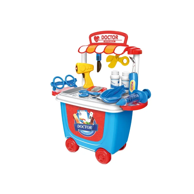Newest product plastic doctor kits toys for kids