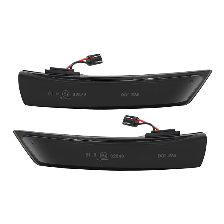 Ailead Hot Sell Dynamic Led Turn Signal Light Smoke Lens Led Side Mirror Blinker For Ford  For Focus II 2008-2011