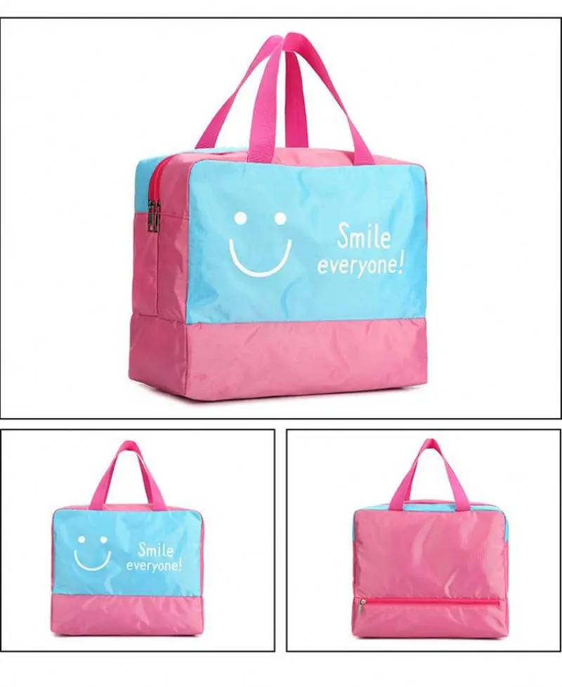 
Travel to include wash bag dry, separate and waterproof beach portable sports bag 