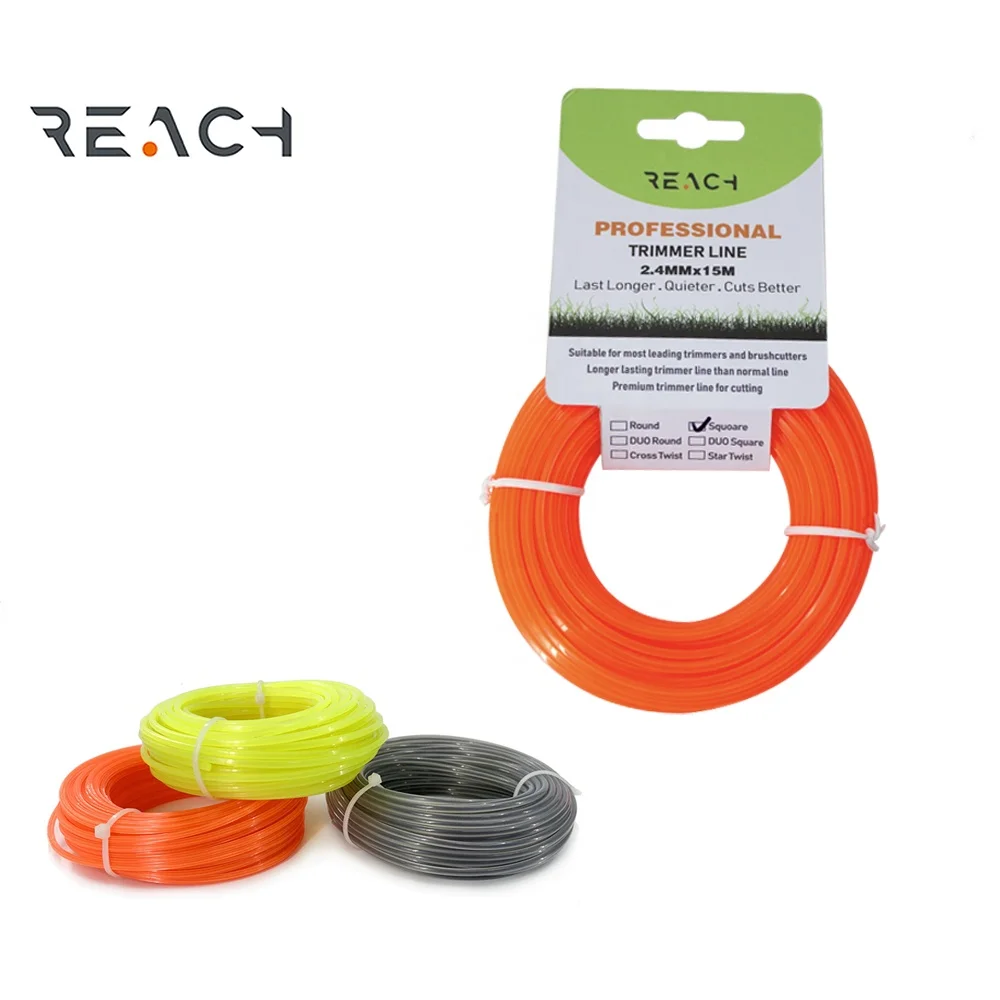 3.0*100m Grass Trimmer Line  Cross Twist String Trimmer for  Length Grass Trimming Edging Lawn and Garden Care