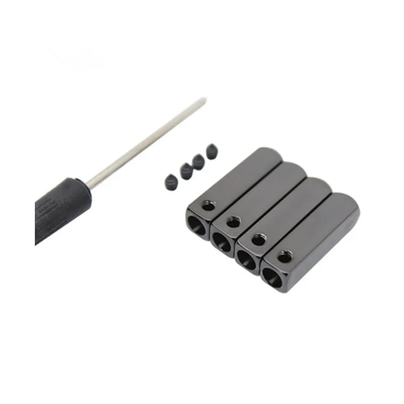 Yrunfeety Shoe Laces for Sneaker Square Screw Metal Tip Shoelace Tips of Shoelace Aglet Custom Shoelace Aglet 6 Colors