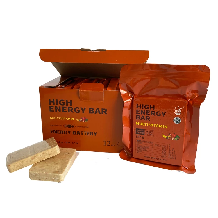 Multivitamin Compressed Biscuit Military Halal Ration Product Halal Cookies Biscuits